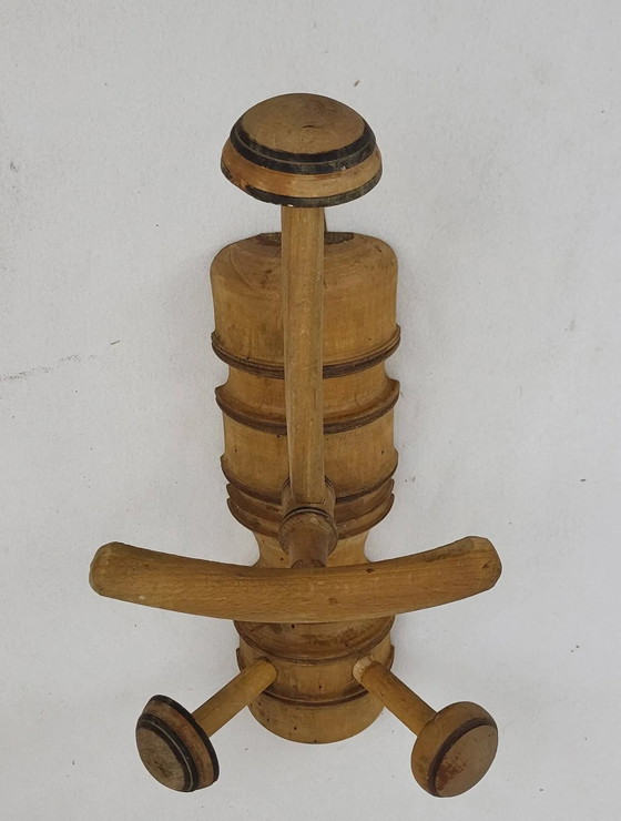Portemanteau mural – Portemanteaux, Wood, Vintage (photo 3 of 5)