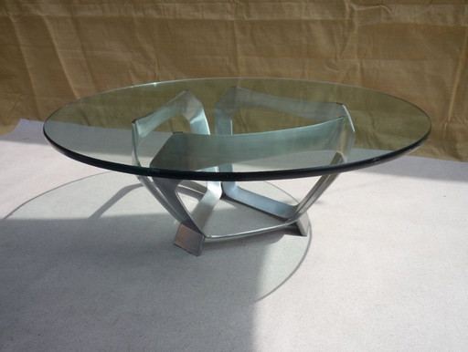 Tavolino da caffè in alluminio Knut Hesterberg – Ronald Schmitt, salontafels, Aluminium (photo 2 of 9)