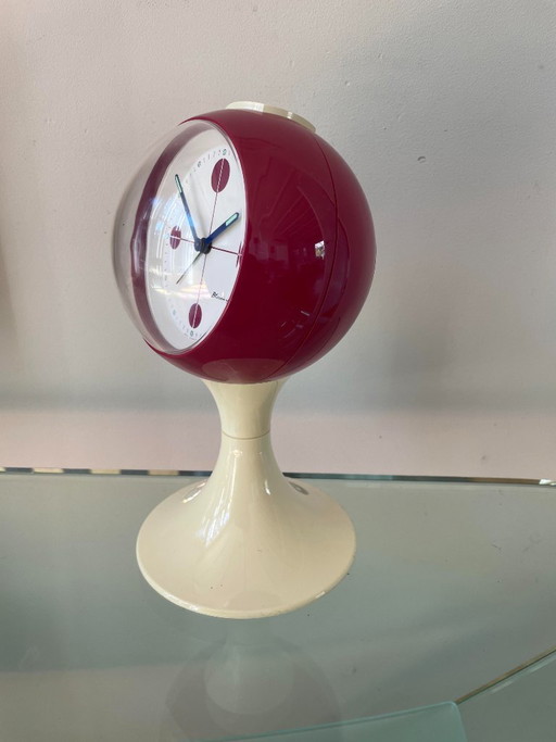 Blessing Vintage-Uhr aus dem Weltraumzeitalter mit Weckfunktion – klokken, Plastic (photo 2 of 11)