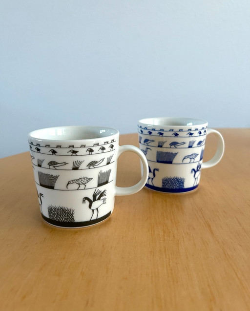 Llittala Oiva Toikka Collection Tasse Vögel