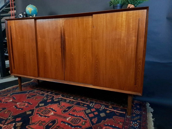 Vintage Midcentury Retro Design Highboard – High boards, Wood (photo 5 of 16)