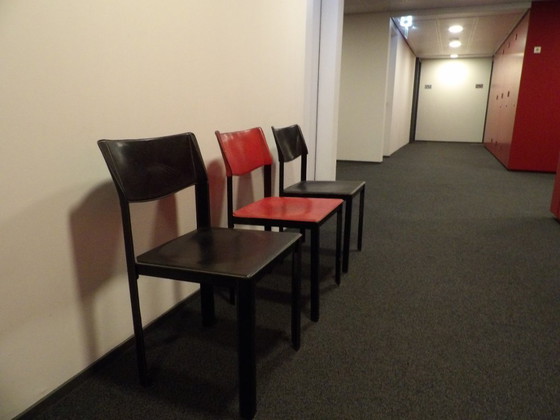 Image 1 of 3 Designer-Esszimmerstühle Enrico Pellozzoni Modell Alex