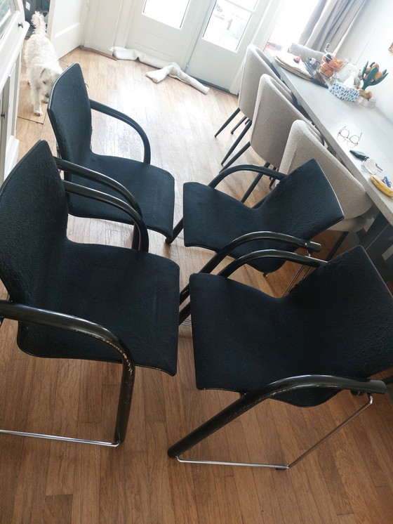 Image 1 of 4 sedie Thonet originali. Sedia da conferenza o da pranzo.