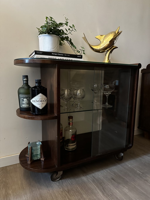 Mobile bar Art Déco