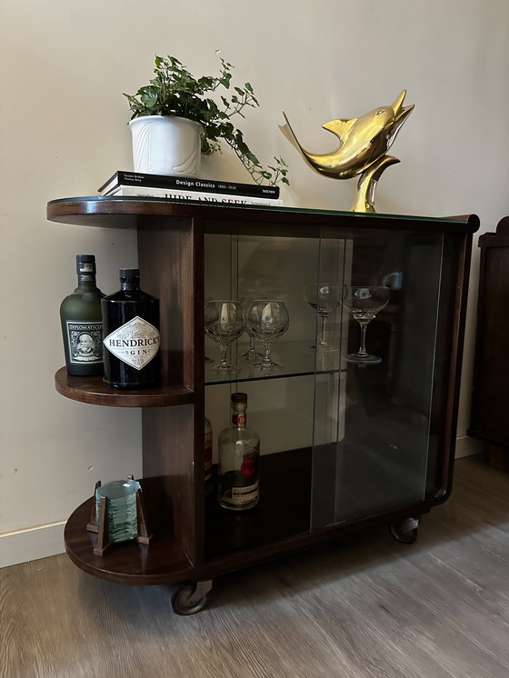 Image 1 of Mobile bar Art Déco