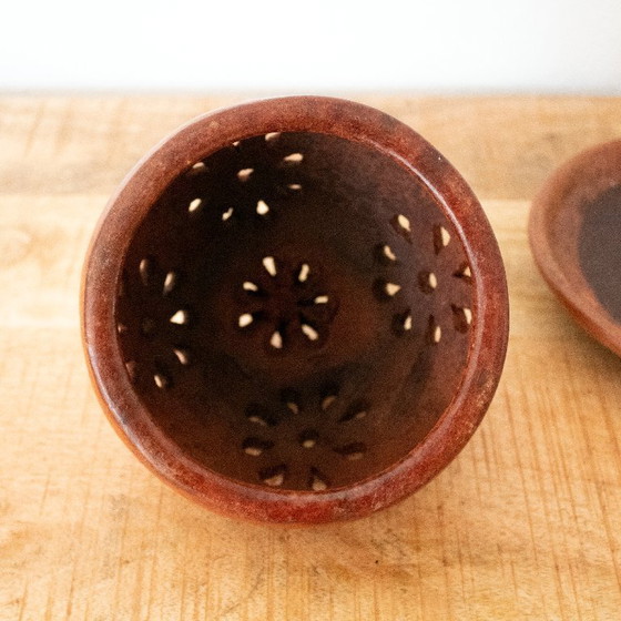 Image 1 of Indonesian Sasak Earthenware Tealight Holder