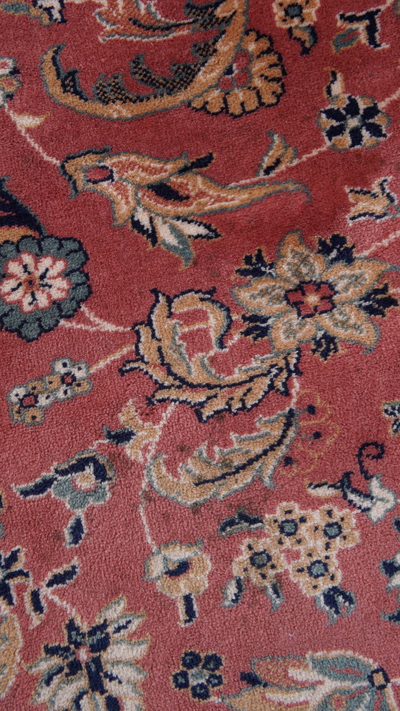 Image 1 of Groot vloerkleed met rode en roze tinten 345x250cm