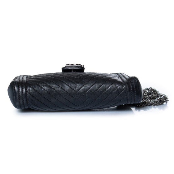 Chanel, custodia porta cellulare Le Boy con motivo a chevron – Borse a tracolla, Lambskin (photo 4 of 12)