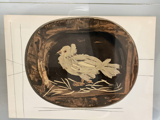 Image 1 of Handgemaakt keramisch fotowerk van Pablo Picasso