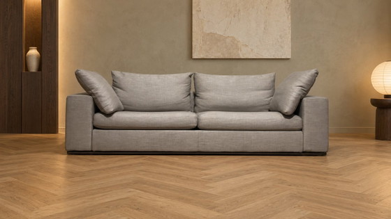 NEW Flexform Groundpiece 4-Seater + Cushions + WARRANTY, 3-5 seaters, Other, Textile, Grey (photo 2 of 9)