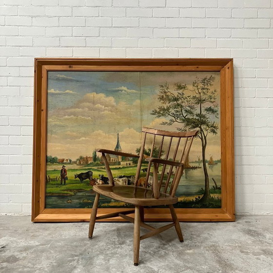 Image 1 of Grand panneau ancien