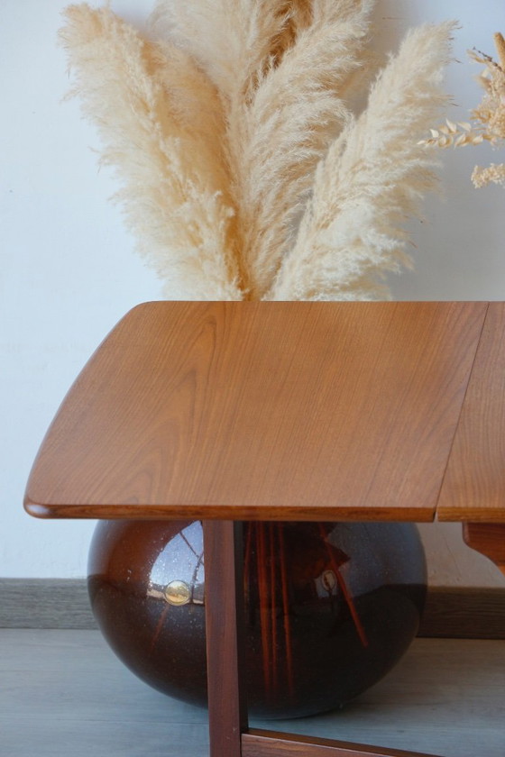 Image 1 of G-Plan opklapbare Scandinavische teakhouten tafel