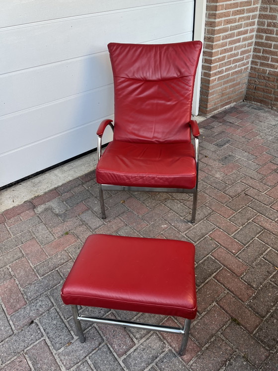 Image 1 of Sessel mit Fußhocker und Liegefunktion