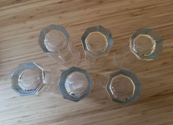 Image 1 of 6 große sechseckige Luminarc-Gläser, 29 cl