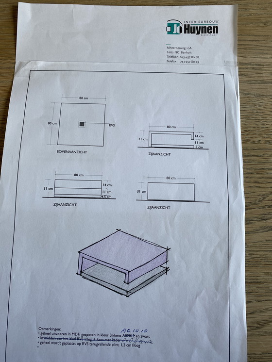 Image 1 of Table basse Jo Huynen