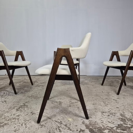 4x Kai Kristiansen Compass chair Sedie danesi vintage – Sedie e poltrone, Legno (photo 9 of 19)