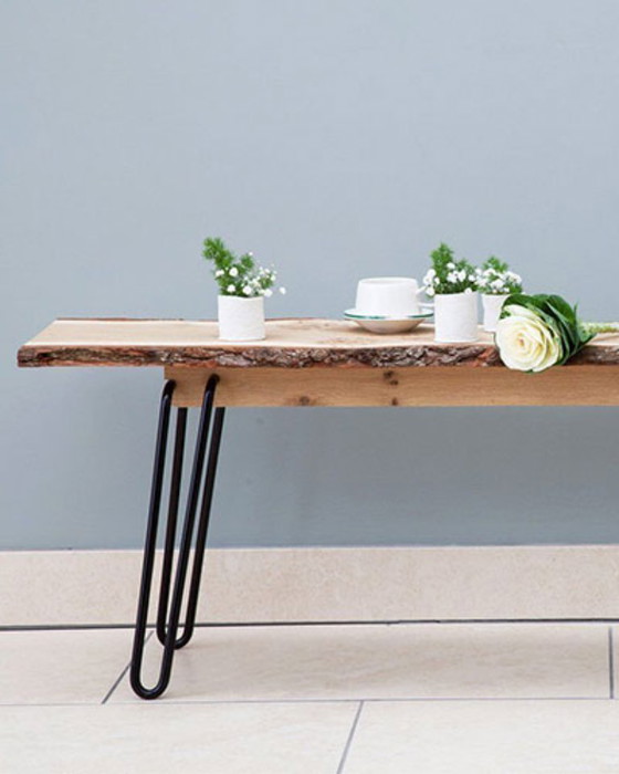 Image 1 of Panca pieghevole in legno Galvin Brothers