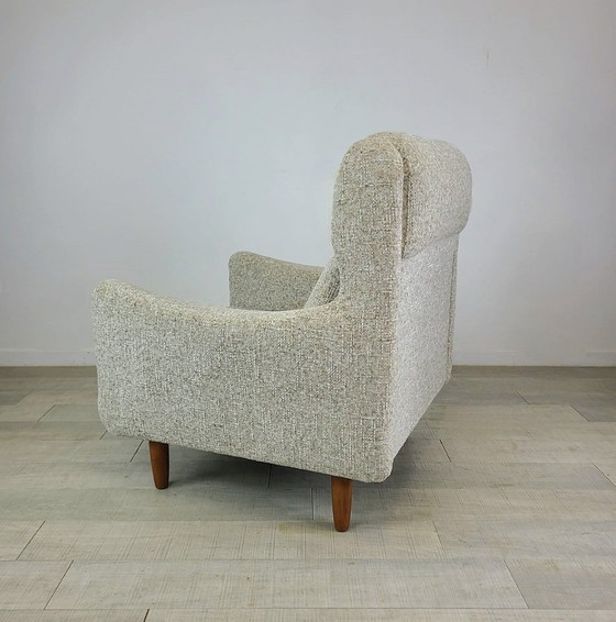 Image 1 of Rare Fauteuil SF116 Dit "Teckel" by Michel Mortier - Edition Steiner, 1963