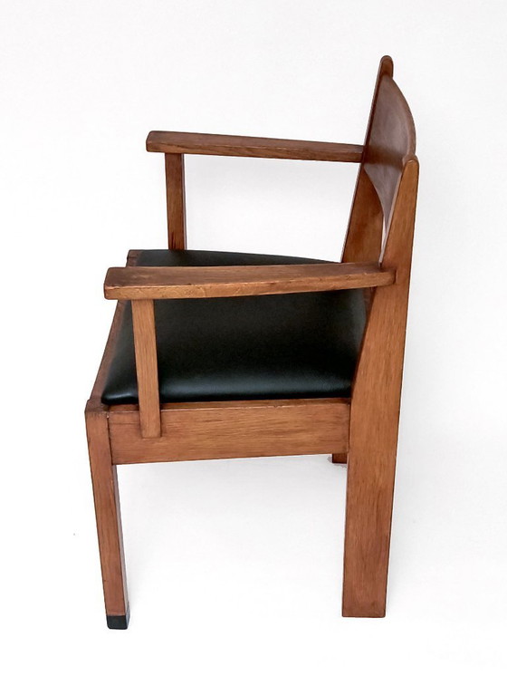 Image 1 of Silla Art Déco de la Escuela de La Haya, década de 1930