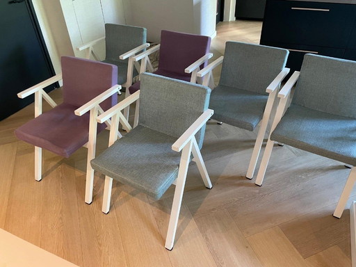 6 eetkamerstoelen linteloo model d