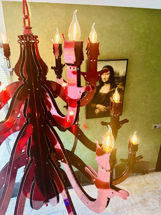 Image 1 of Lampadario barocco Nightwatch XL di marca van Egmond edizione speciale!