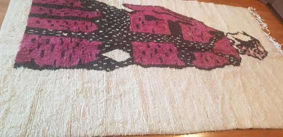 Image 1 of Handgeknoopt Berber kleed wol 262x158cm