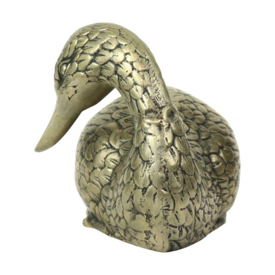 Image 1 of Duck Silver-plated Brass Mauro Manetti Style