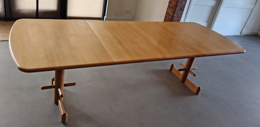 Vintage Pendulum Dining Table – Stokke, eettafels, Wood (photo 2 of 15)