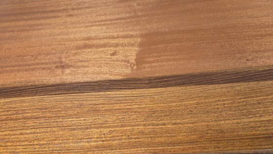 Image 1 of Vintage Scandinavian teak lowboard – Minimalist sideboard from the 60s/70s
