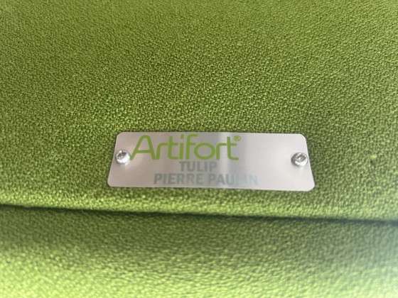 Image 1 of Poltrona Artifort Tulip - Pierre Paulin - Verde