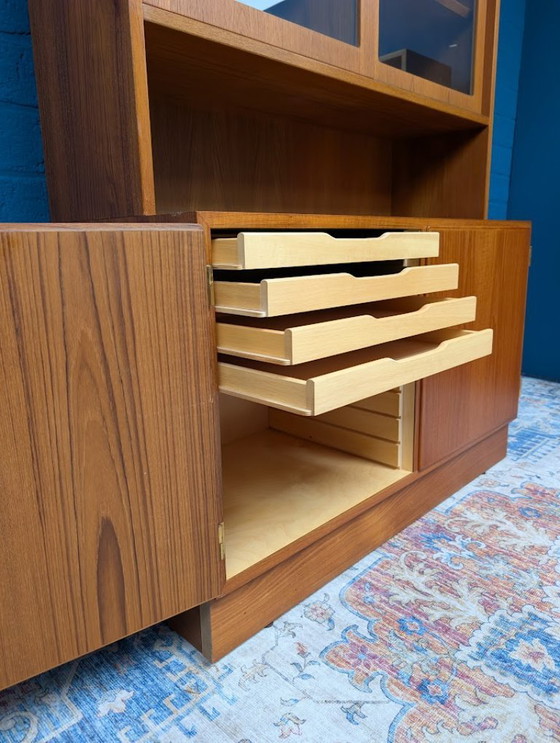 Image 1 of Vintage display cabinet from the 1960s, Danish design, Hundevad