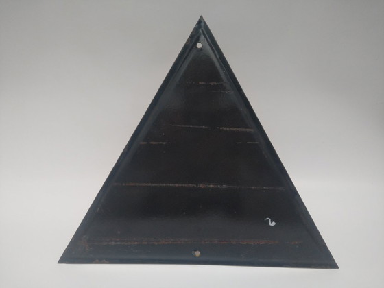 Image 1 of Vintage emaille bord: Zwembadfeest