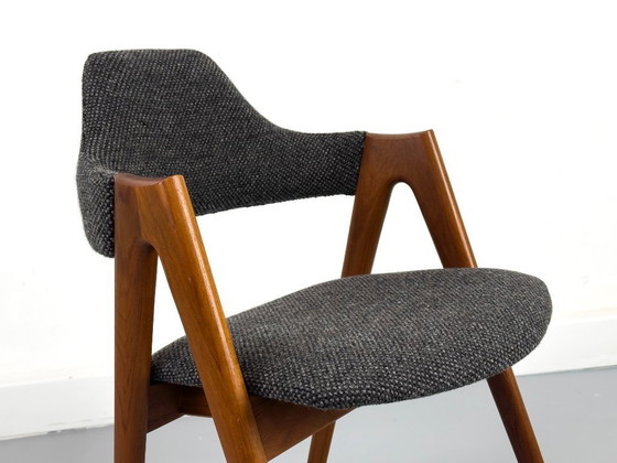 Image 1 of Compass Chair aus Teakholz von Kai Kristiansen für SVA Møbler, 1960er Jahre