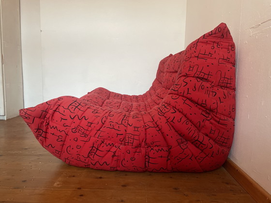 Image 1 of 1993 Ligne Roset Togo 2-Seater & Corner Set – 20th Anniversary