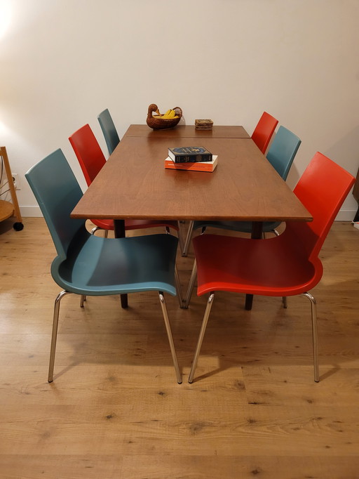 6 Italiaanse Max Sesign stoelen. Ricciolina Marco Maran 