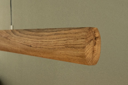 Ovale hanglamp 125 – hanglampen, Wood, Iron (photo 2 of 5)