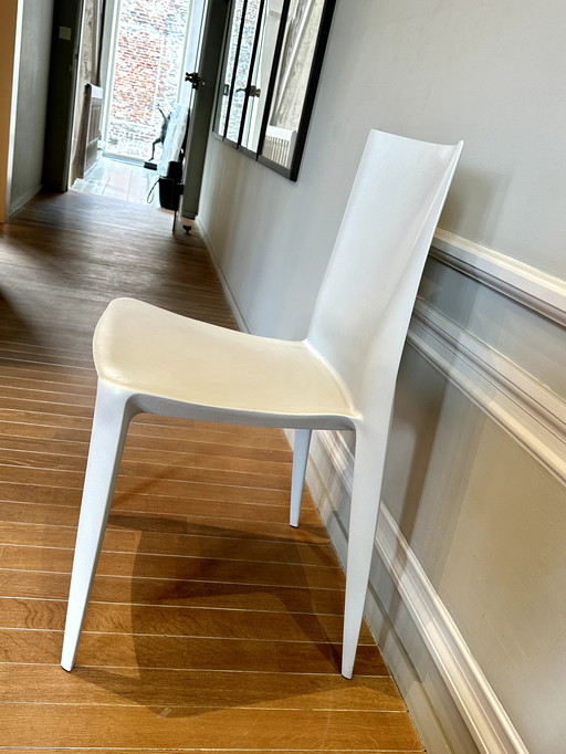  10x Mario Bellini chair for Heller (1998) in light grey