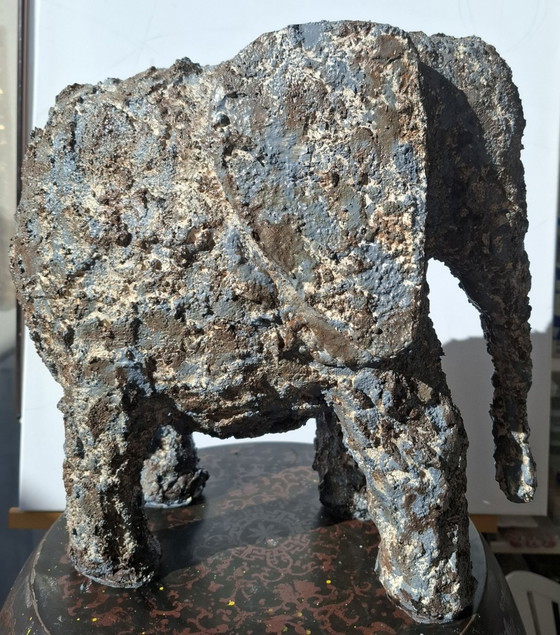 "ELEFANTE" – van de Velde, Sculture, Pietra, Carta (photo 9 of 12)