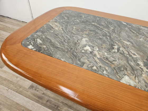 Image 1 of Mesa de centro con tablero de mármol de Hohnert Design, Alemania, 1960