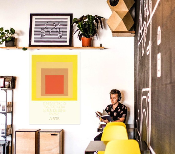 Image 1 of Josef Albers - Homage to the Square: Midsummer 1964 - Poster 70 x 100 cm