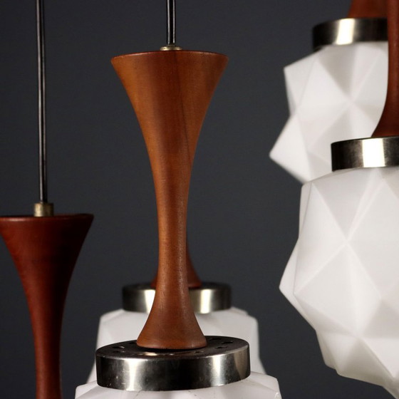 Image 1 of Lámpara de cinco luces de los años 60 y 70