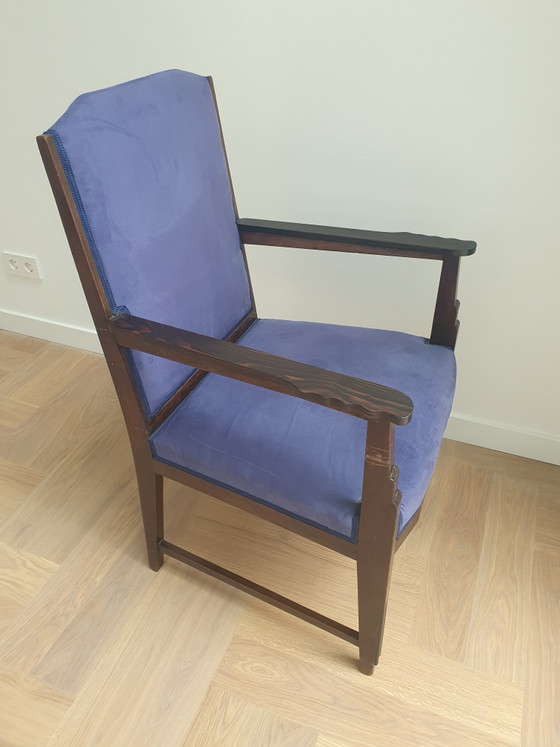 Image 1 of Fauteuil de l'école d'Amsterdam