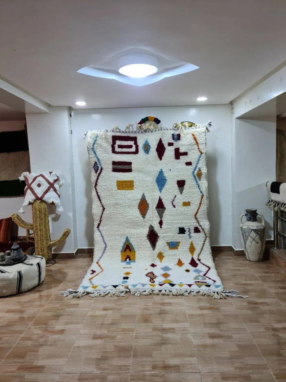 Mrirt 100% Wool Rug - Luxury and Comfort - Handmade 250x150 cm – Rugs & carpets, Cotton, Modern (photo 2 of 3)
