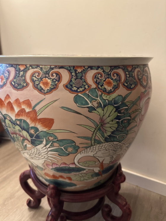 Image 1 of Grand bol chinois en porcelaine