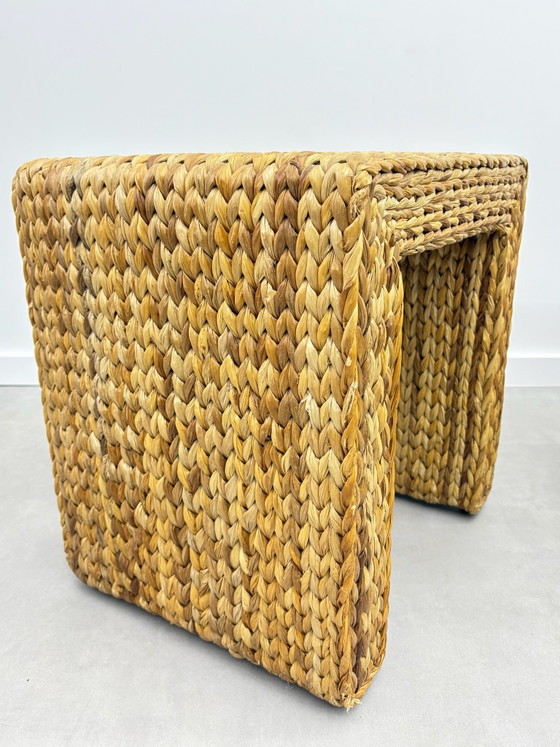 2 x Tavolini / comodini / sgabelli Japandi , Boho, Altro, Marrone (foto 3 di 13)