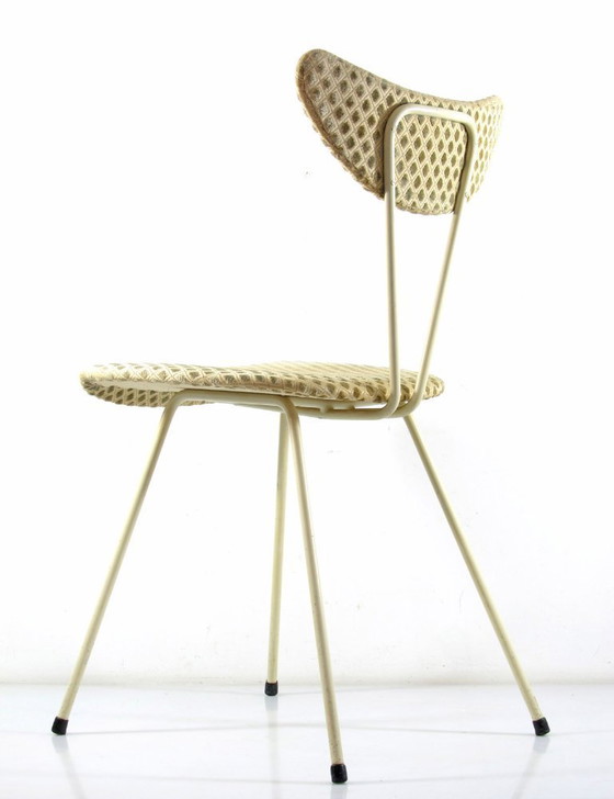 Image 1 of 2 decoratieve stoelen van Kembo uit de jaren vijftig van W.H. Gispen