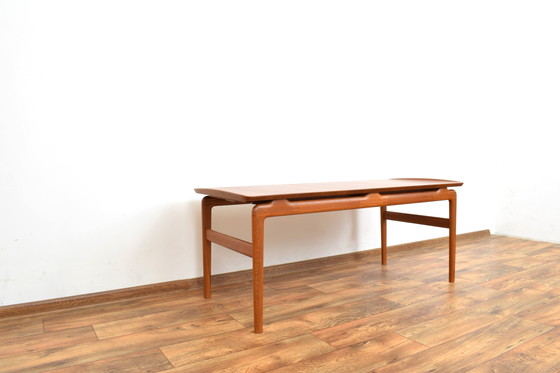 Image 1 of Table basse en teck modèle 640 par Peter Hvidt & Orla Mølgaard-Nielsen pour France & Søn / France & Daverkosen, années 1950.