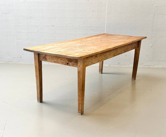 Image 1 of Large country-style coffee table, 1960s