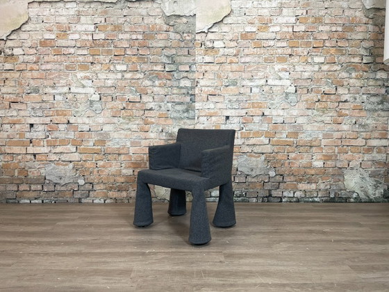 Image 1 of 4x sedia Moooi VIP grigia