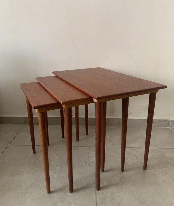 Image 1 of Westnofa Teak Mimiset (Noors Design, Jaren '60)